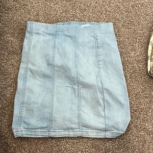 Garage Denim Skirt